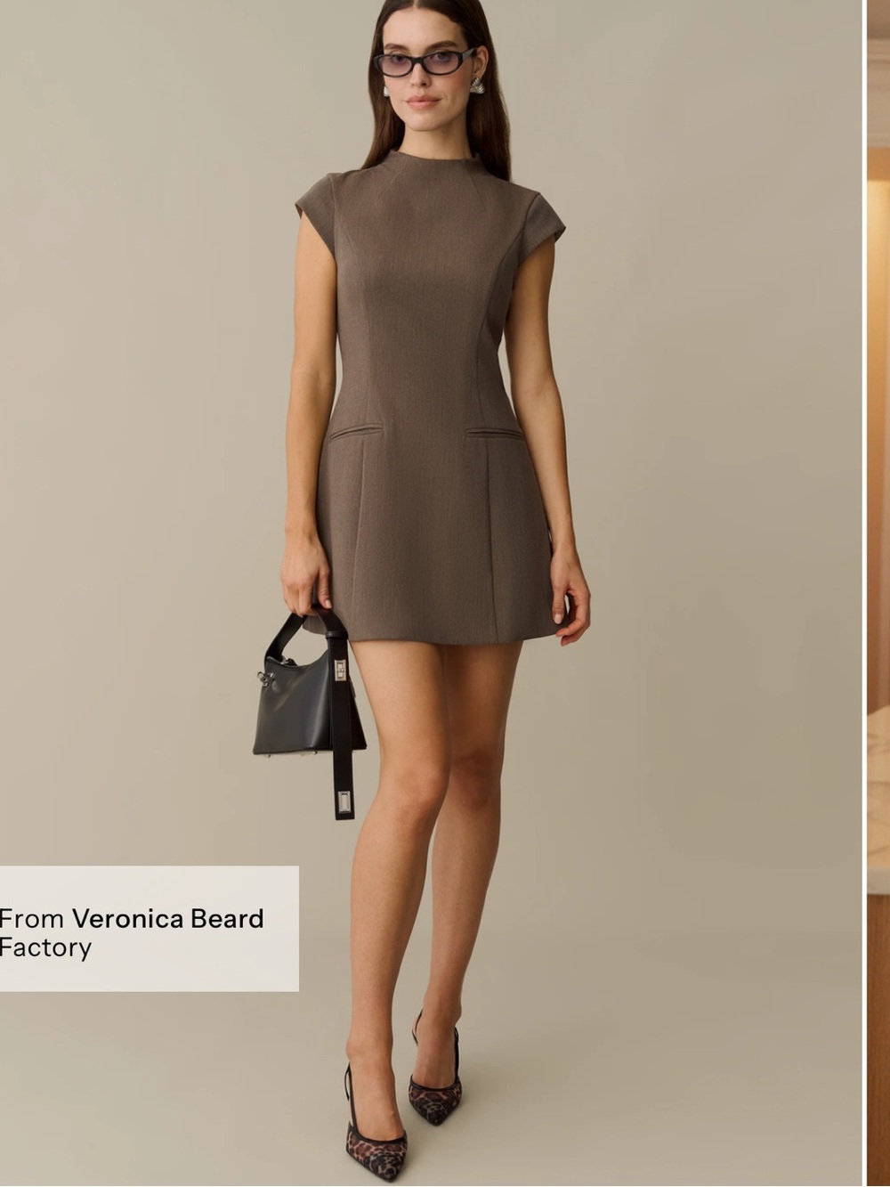 Few Moda Zane Mocha Kourt Veronica Beard
Factory Dress Size 6